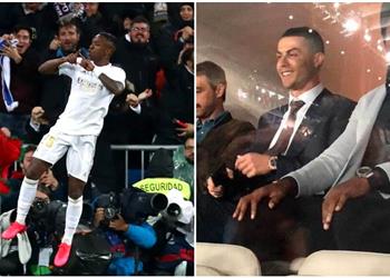 كريستيانو رونالدو ي ذكر فينيسيوس بهدفه في برشلونة ويشيد بتحدي البرازيلي