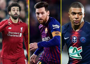 على رأسهم محمد صلاح وميسي ومبابي أسعار نجوم كرة القدم تنخفض بسبب كورونا