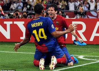 ميسي يسرد كواليس لقائه الأول مع هنري لم أجرؤ على النظر إليه