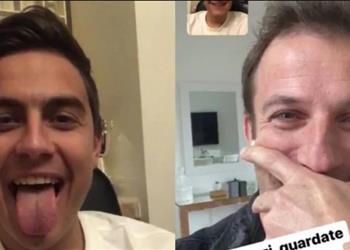 ديل بييرو يمازح ديبالا في محادثة مشتركة والأرجنتيني يكشف تطورات إصابته بـ كورونا