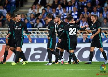 ريال مدريد يستعيد نغمة الانتصارات بثلاثية في ريال سوسيداد