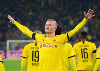 هالاند أحلم بدوري الأبطال مع بوروسيا دورتموند ومعدل أهدافي لم يفاجئني
