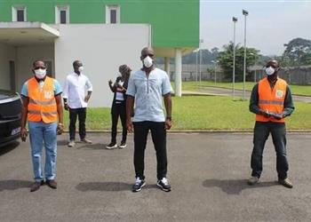 صور لفتة إنسانية من دروجبا لمكافحة كورونا في كوت ديفوار