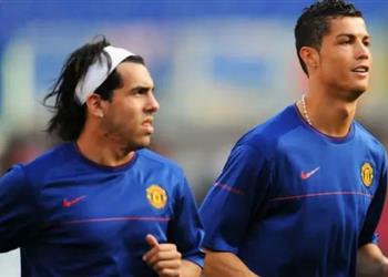 كارلوس تيفيز متعجب ا من رونالدو وجدته نصف نائم في الجيم