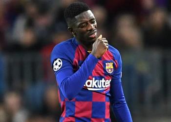 ديمبلي يثير قلق برشلونة في الحجر الصحي