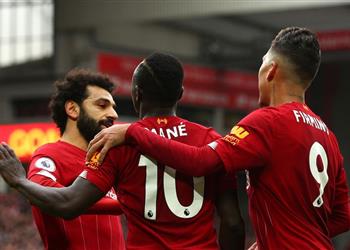 محمد صلاح وماني وفيرمينو روني حزين ا ليفربول يمتلك الهجوم الأفضل في العالم