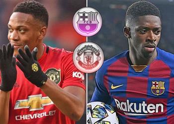 تقارير مارسيال يحاول إقناع ديمبلي بالانتقال إلى مانشستر يونايتد