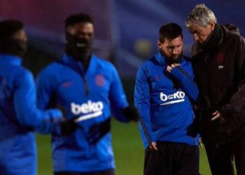 كيكي سيتين علمت أن ميسي قد لا يجدد عقده مع برشلونة وسيغادر في تلك الحالة