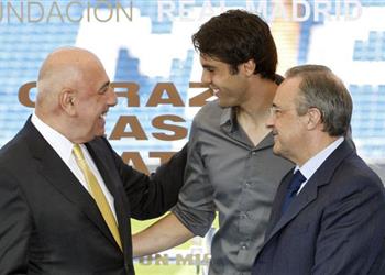 وكيله كاكا لم يرغب في ترك ميلان والانتقال إلى ريال مدريد