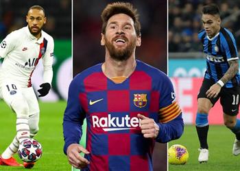 بين لاوتارو ونيمار ميسي يختار الأنسب لـ برشلونة