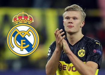 ريال مدريد يجمد اهتمامه بصفقة هالاند لهذا السبب