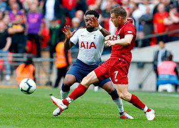 ميلنر أداء ليفربول تأثر كثير ا بسبب هدف صلاح أمام توتنهام في نهائي دوري أبطال أوروبا