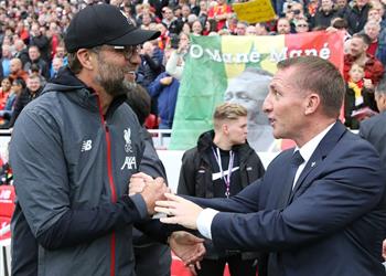 رودجرز أتمنى استئناف الدوري الإنجليزي ومن العار عدم منح ليفربول اللقب