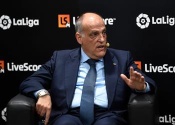 رئيس الليجا يتحدث عن الموعد المحتمل لاستئناف الدوري الإسباني