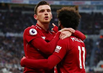 روبرتسون نريد استئناف الموسم وأن يتوج ليفربول بالدوري الإنجليزي في الملعب