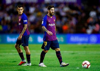 لاعب برشلونة السابق ميسي سبب فشل كوتينيو مع الفريق