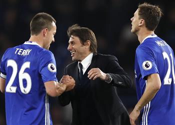 كونتي تدريب أسطورة مثل جون تيري في تشيلسي شرف ا كبير ا