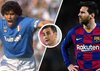 كانافارو ميسي في القمة لكن مارادونا عالم آخر