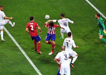 حكم نهائي ميلان 2016 هدف راموس أمام أتلتيكو مدريد لم يكن قانوني ا وأخبرت بيبي بذلك أثناء اللقاء