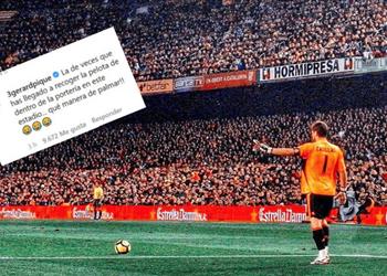 بيكيه وبويول يسخران من كاسياس بسبب صورته في ملعب كامب نو