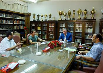 الخطيب يجتمع مع فايلر وعبد الحفيظ في الأهلي تعرف على التفاصيل