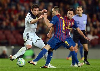 لامبارد شعرت بالسحر في ملعب برشلونة وعانيت أمام ميسي وإنييستا وتشافي