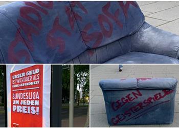 صور احتجاجات في الشوارع ضد عودة الدوري الألماني