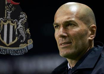 نيوكاسل يغري زيدان بمضاعفة راتبه لتدريب الفريق
