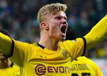 بوروسيا دورتموند يحدد سعر ا فلكي ا لبيع هالاند