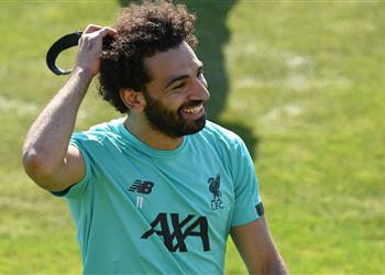 صور محمد صلاح يشارك في تدريبات ليفربول استعداد ا لاستئناف الدوري الإنجليزي