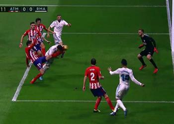 ماركا راموس لا يستحق ركلة جزاء أمام أتليتكو مدريد