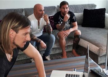 ميسي وسامباولي يبحثان كيف تتأهل الأرجنتين لمونديال روسيا