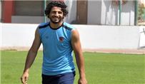 الأهلي أحمد حجازي قريب من المشاركة أمام المصري