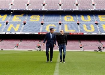 إنييستا أتمنى ألا تنتهي قصة ميسي وبرشلونة