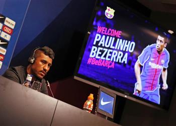 باولينيو يوجه رسائل واضحة في ظهوره الأول بقميص برشلونة