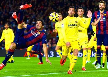 تشكيل_الليجا الـMSN يقود هجوم برشلونة أمام فياريال