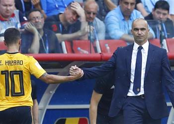 مدرب بلجيكا هازارد يمكنه الفوز بالكرة الذهبية مع ريال مدريد