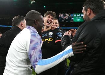 ستونز يشرح كيف استفاد من الخطأ أمام أستون فيلا بنهائي كأس الرابطة