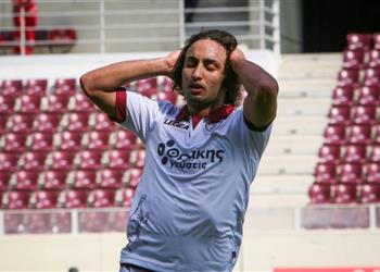 عمرو وردة يعود إلى باوك بعد طرده من لاريسا ويتدرب منفرد ا