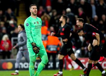 أدريان أتلتيكو مدريد يستحق التأهل أمام ليفربول في دوري أبطال أوروبا