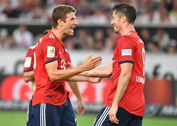 تشكيل بايرن ميونخ أمام فرانكفورت في الدوري الألماني ليفاندوفسكي ومولر أساسيان