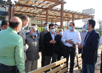 صور وزير الرياضة يجري جولة تفقدية في الجزيرة للوقوف على استعدادات عودة النشاط