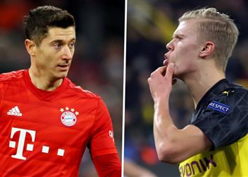 هيتسفيلد هالاند ليس جاهز ا بعد للمقارنة بـ ليفاندوفسكي