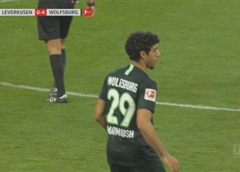 فيديو فولفسبورج يضرب باير ليفركوزن برباعية في الظهور الأول لـ مرموش بالبوندسليجا