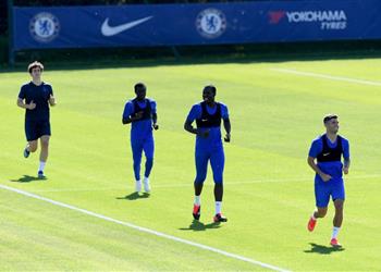 بعد تدخل لامبارد كانتي يعود إلى تدريبات تشيلسي