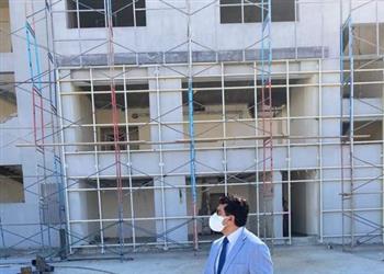 أشرف صبحي يتفقد مشروع الصالة المغطاة بـ6 أكتوبر استعداد ا لمونديال اليد