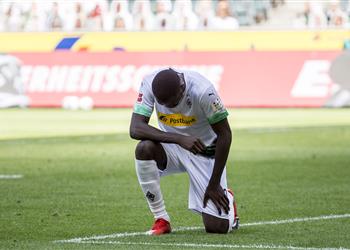 بالفيديو سر احتفال تورام بعد هدفه مع مونشنجلادباخ أمام يونيون برلين