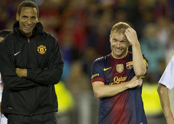 سكولز جيل برشلونة الذهبي أقوى من ريال مدريد في عصر رونالدو وزيدان وفيجو