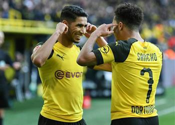 الاتحاد الألماني يدرس معاقبة سانشو وحكيمي بسبب جورج فلويد