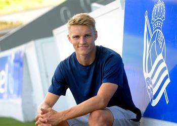 أوديجارد لن نستطيع منافسة ريال مدريد وبرشلونة ونحلم بدوري أبطال أوروبا